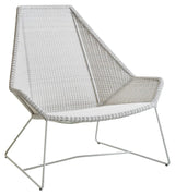 Cane - line Breeze highback stol, Gråhvid - UNOLIVING.COM