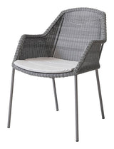 Cane - line Breeze stol hynde, Lysegrå - UNOLIVING.COM