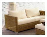 Cane - line Chester 3 - pers. Loungesofa, Natural - UNOLIVING.COM