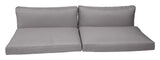 Cane - line Chester 3 - pers. Loungesofa hyndesæt, Taupe, Cane - line Natté - UNOLIVING.COM