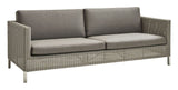 Cane - line Connect 3 - pers. sofa hyndesæt, Taupe - UNOLIVING.COM