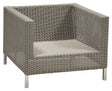 Cane - line Connect loungestol, Taupe - UNOLIVING.COM