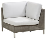 Cane - line Connect sofa hjørnemodul, Taupe - UNOLIVING.COM