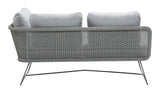 Cane - line Horizon 2 - pers. sofa venstre modul, Lysegrå - UNOLIVING.COM