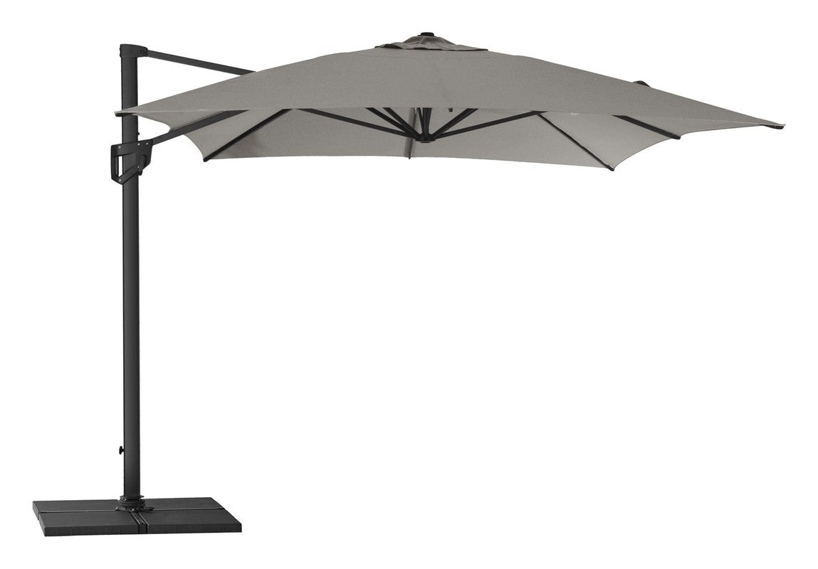 Cane - line Hyde luxe hanging Parasol 3x4 m, Taupe - UNOLIVING.COM