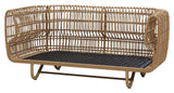 Cane - line OUTDOOR Nest 2 - pers. sofa, Natur - UNOLIVING.COM