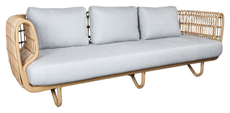 Cane - line OUTDOOR Nest 3 - pers. Loungesofa , Natural - UNOLIVING.COM