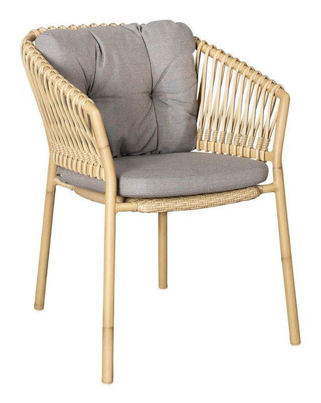 Cane - line Ocean stol hyndesæt, Taupe, Cane - line Natté - UNOLIVING.COM