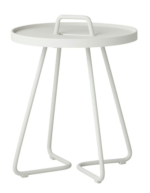 Cane - line On - the - move sidebord ekstra lille, Hvid - UNOLIVING.COM