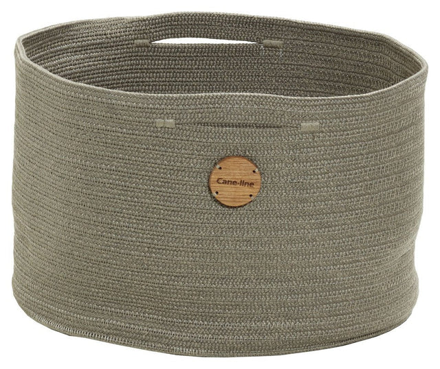 Cane - line Soft Rope kurv mellem Ø 40 cm , Taupe - UNOLIVING.COM