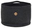 Cane - line Soft Rope kurv stor Ø 50 cm, Mørkegrå - UNOLIVING.COM