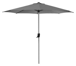 Cane - line Sunshade parasol m/krank, Ø3 m, antracit - UNOLIVING.COM