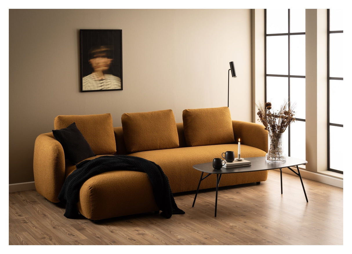 Caracas, sofabord 120cm - sort - UNOLIVING.COM