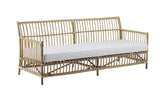 Caroline 3 - pers. Loungesofa, Skin - on natural - UNOLIVING.COM