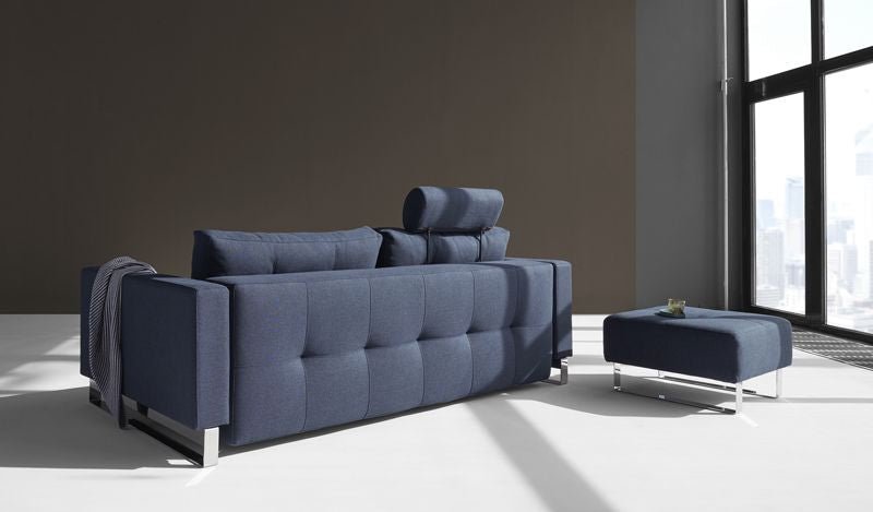 Cassius Sovesofa, Mixed Dance/Blue - UNOLIVING.COM