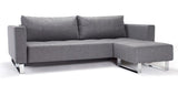 Cassius Sovesofa, Twist/Charcoal - UNOLIVING.COM