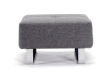 Cassius/Supremax Puf, Twist/Charcoal - UNOLIVING.COM