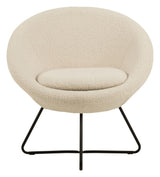 Center Loungestol, Creme - UNOLIVING.COM