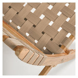 Chabeli Loungestol Akacie/Beige - UNOLIVING.COM