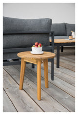 Chania, Sidebord, Ø40, Acacia - UNOLIVING.COM