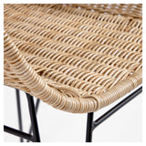 Chart Havestol, Polyrattan/Galvaniseret stål - UNOLIVING.COM