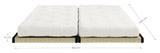 Chico Futon Sofa, Beige m. Tatami måtter - UNOLIVING.COM