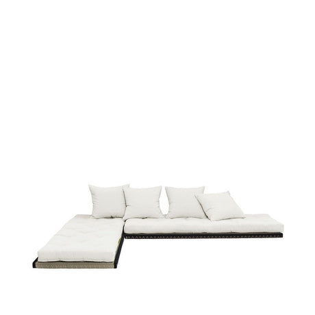 Chico Futon Sofa, Offwhite m. Tatami måtter - UNOLIVING.COM