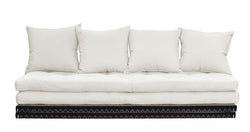 Chico Futon Sofa, Offwhite m. Tatami måtter - UNOLIVING.COM