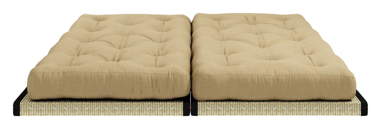 Chico Futon Sofa m. Tatami måtter, Beige - UNOLIVING.COM