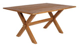 Colonial Exterior Havebord, Teak 160x100 - UNOLIVING.COM