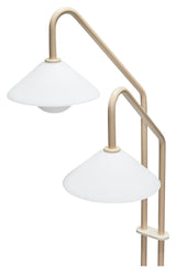 Como, Gulvlampe, beige - UNOLIVING.COM