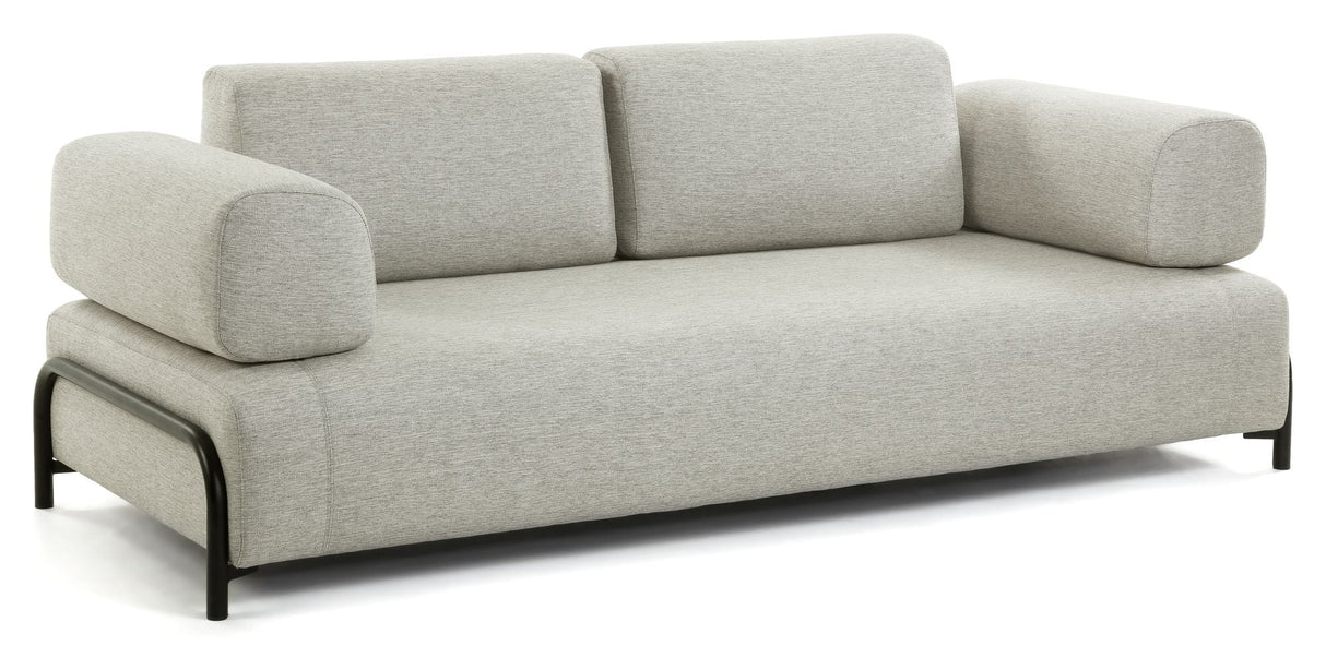 Compo 3 - pers Sofa m. armlæn, Beige - UNOLIVING.COM