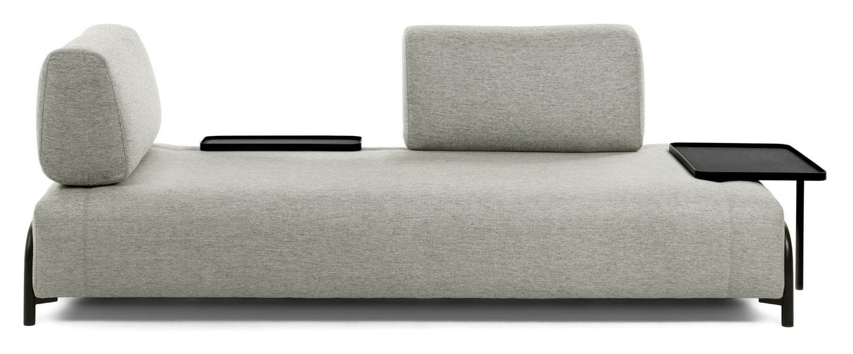 Compo 3 - pers Sofa m. lille bakke Beige - UNOLIVING.COM