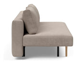 Conlix Sovesofa, Beige Fløjl - UNOLIVING.COM