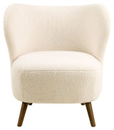 Crosby Loungestol, Beige stof - UNOLIVING.COM