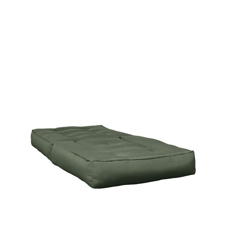 Cube Futon, Olive Green - UNOLIVING.COM