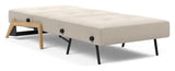 Cubed 90 Loungestol m. Ege ben, Blida/Sand Grey - UNOLIVING.COM