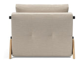 Cubed 90 Loungestol m. Ege ben, Blida/Sand Grey - UNOLIVING.COM