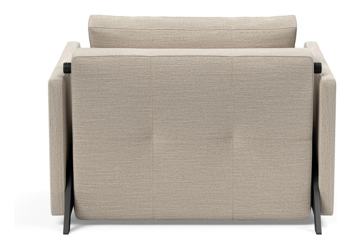 Cubed 90 Loungestol m. armlæn, Blida/Sand Grey - UNOLIVING.COM