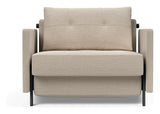 Cubed 90 Loungestol m. armlæn, Blida/Sand Grey - UNOLIVING.COM