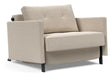 Cubed 90 Loungestol m. armlæn, Blida/Sand Grey - UNOLIVING.COM