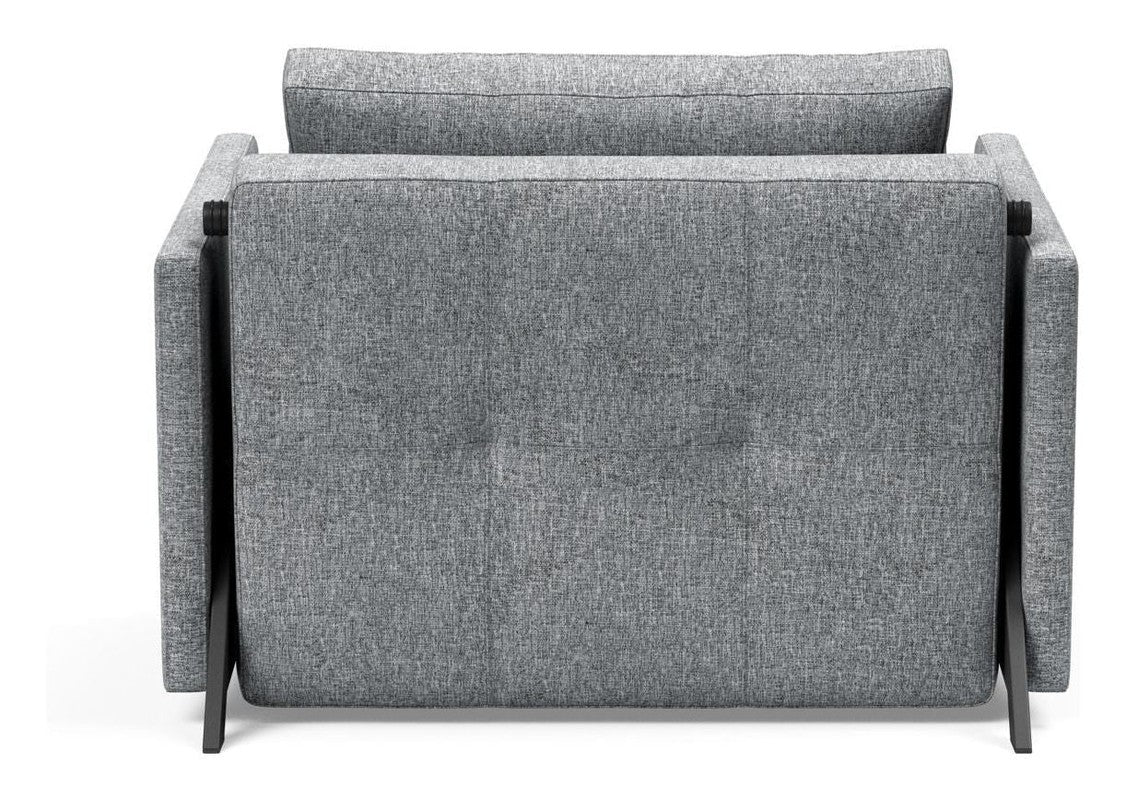 Cubed 90 Loungestol m. armlæn, Twist/Granite - UNOLIVING.COM