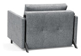 Cubed 90 Loungestol m. armlæn, Twist/Granite - UNOLIVING.COM