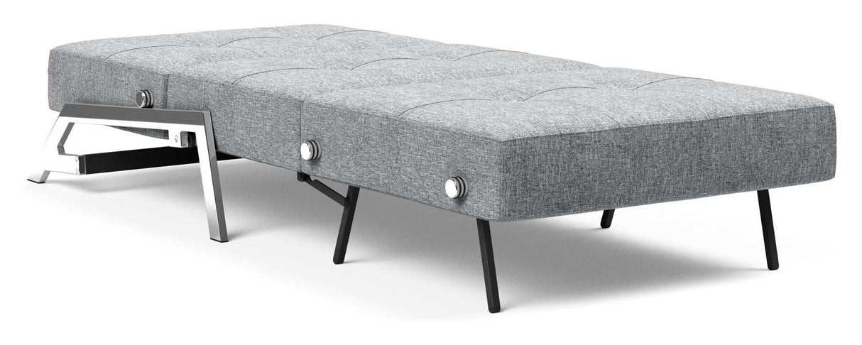 Cubed 90 Loungestol m. kromben, Twist/Granite - UNOLIVING.COM