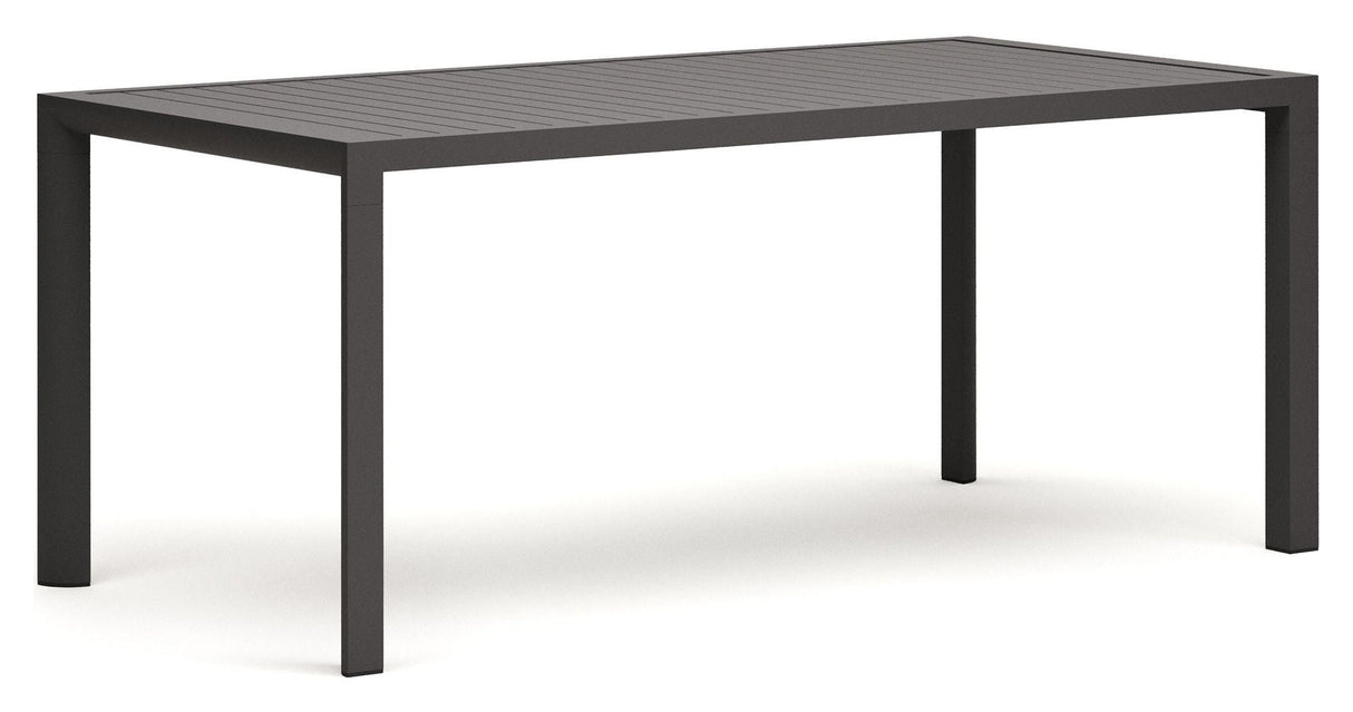 Culip Havebord, Grå alu, 180x90 - UNOLIVING.COM