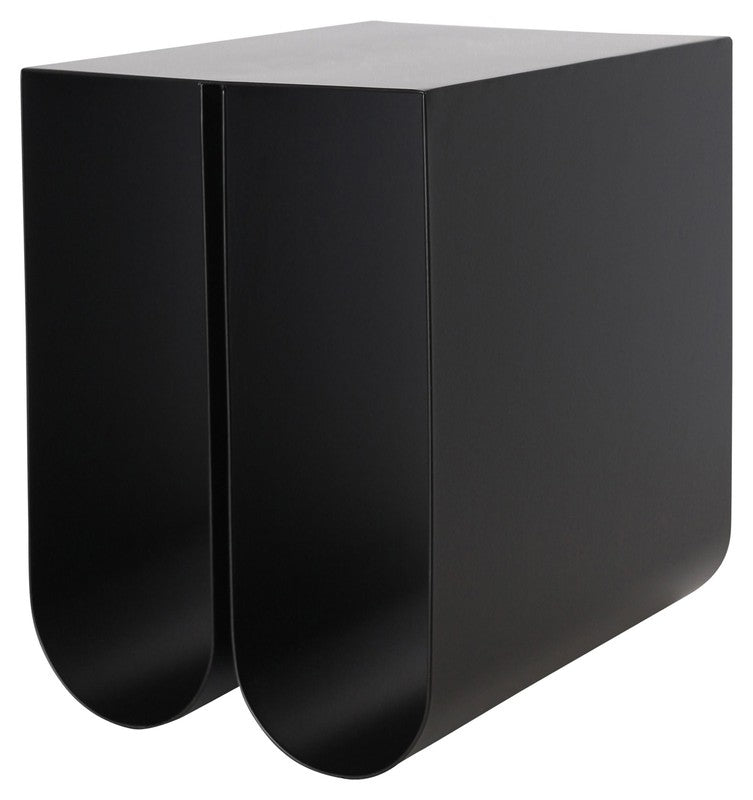 Curved Sidebord, Sort - UNOLIVING.COM