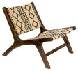 Dutchbone Landa Loungestol - Mahogny - Unoliving.com