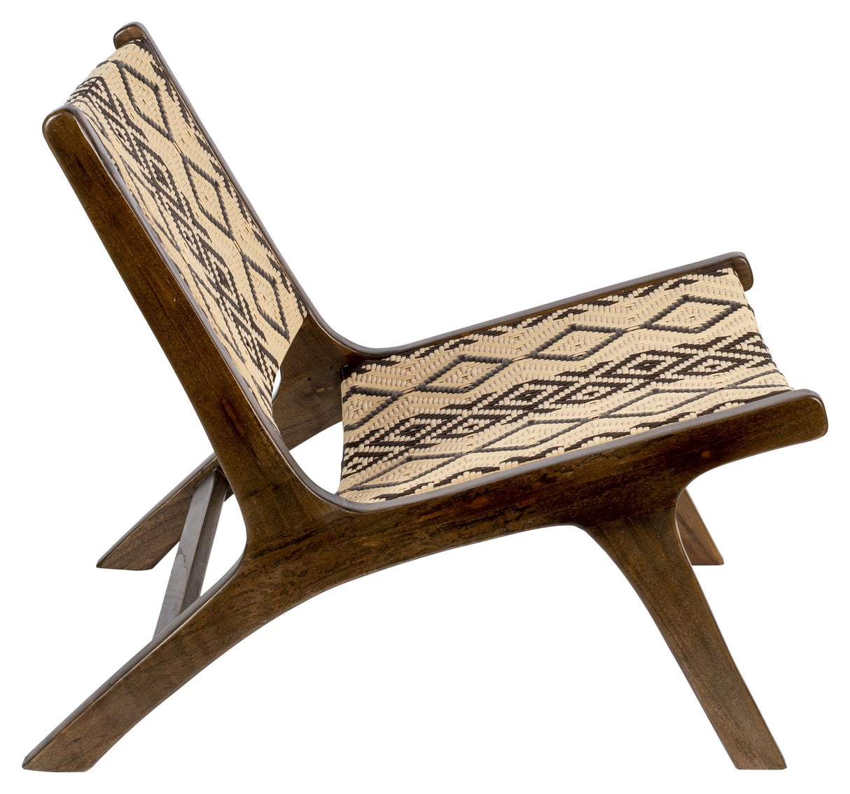 Dutchbone Landa Loungestol - Mahogny - Unoliving.com