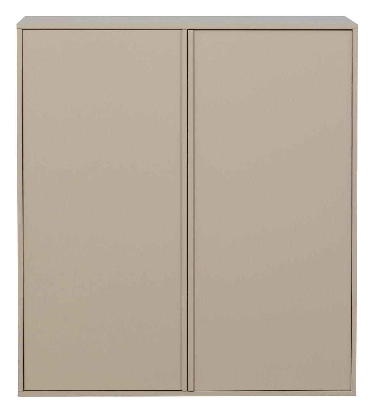 Daily Skab, double 100x110 - Beige