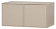 Daily Skab, double 50x100 - Beige - UNOLIVING.COM